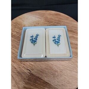 Katherine Gray French-Milled Floral Soap Set vintage in original packaging